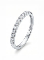 18K White Gold Diamond Ring - RA7827