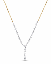 18K Gold Diamond Necklace - RA14319