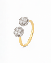18k Yellow gold Diamond Ring - PA4077