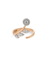 18K Rose Gold Diamond Ring - RA5515