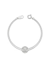 18K White Gold Diamond Bracelet - SA1297