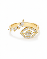 18K Gold Diamond Ring - QA6735