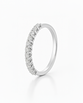 18K White Gold Diamond Ring - RA8098