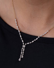 18K Gold Diamond Necklace - RA14323