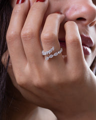 18K Gold Diamond Ring - RA14340