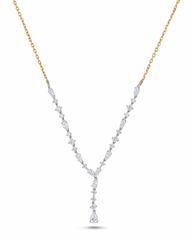 18K Gold Diamond Necklace - RA14319