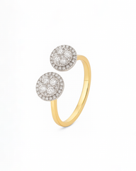 18k Yellow gold Diamond Ring - PA4077
