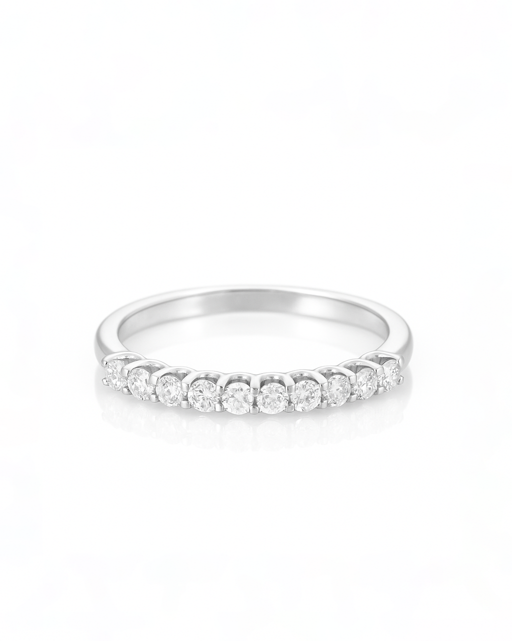 18K White Gold Diamond Ring - RA8098