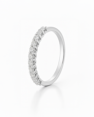 18K White Gold Diamond Ring - RA8098