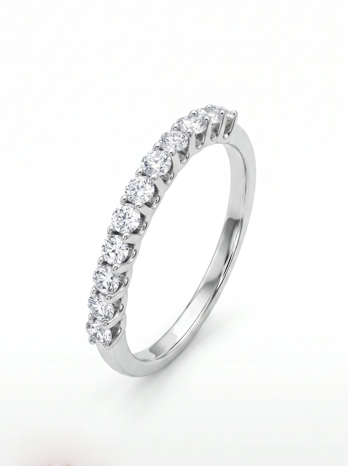 18K White Gold Diamond Ring - RA17860