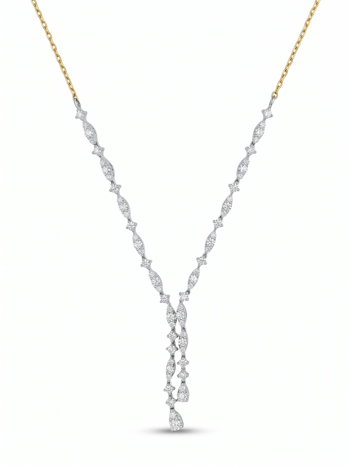 18K Gold Diamond Necklace - RA14323