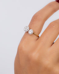 18k Yellow gold Diamond Ring - PA4077