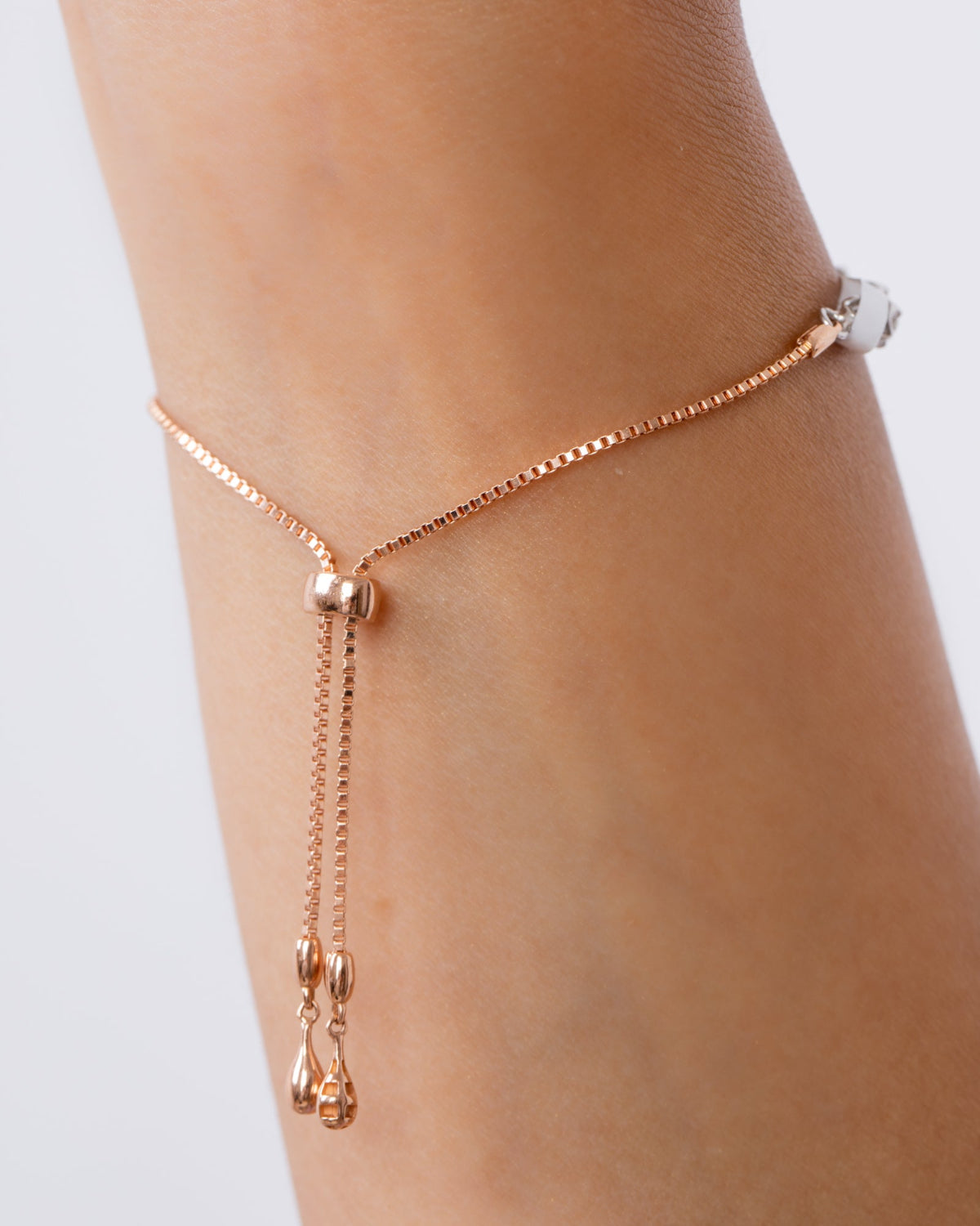 18k Rose gold Diamond Bracelet -  RA7483
