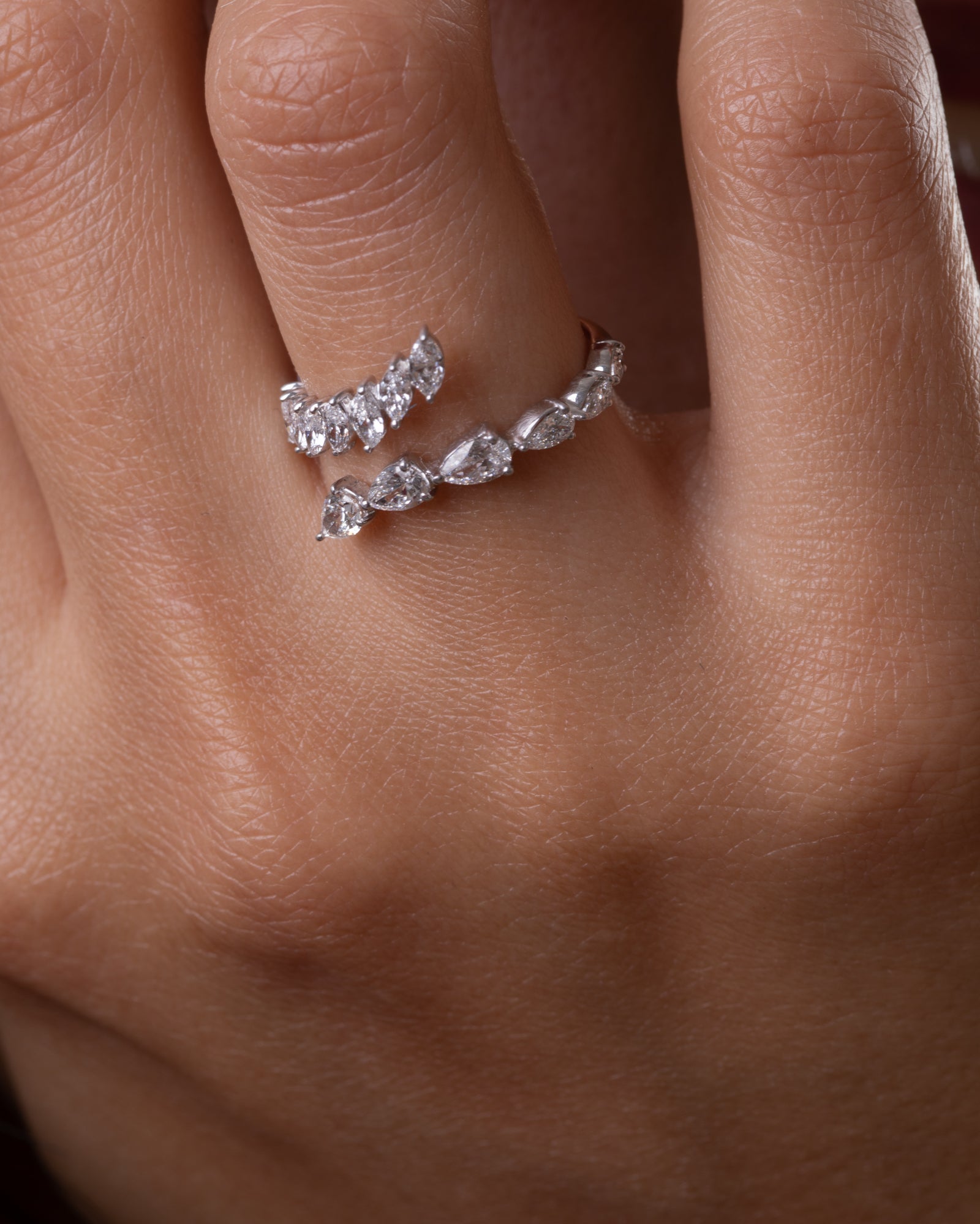 18K Gold Diamond Ring - RA14340